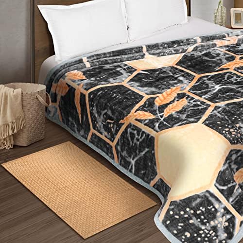 Lightnpro Hand Woven Jute Braided Rug 2x3 Feet Natural Color Reversible