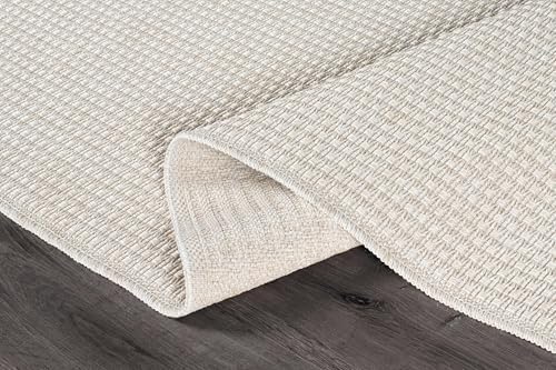Lena Rug Easy Jute Runner Rug 2x7 Bone