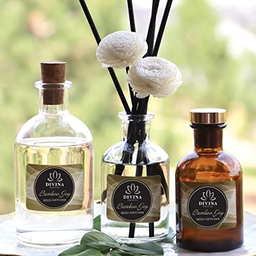 Luxury Bamboo Joy Reed Diffuser Set