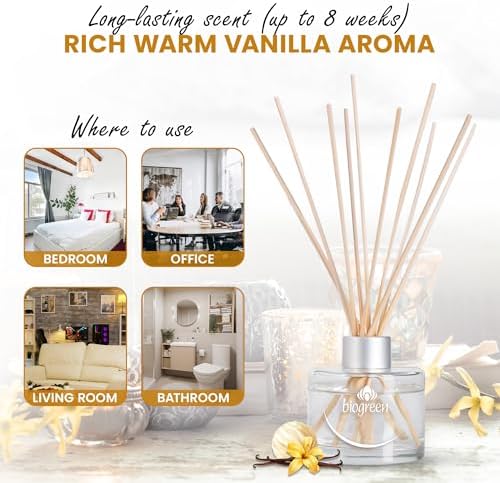Vanilla Caramel Reed Diffuser - 338 Fl Oz