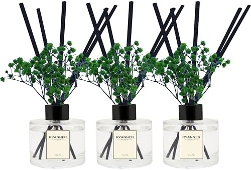 RYANNER Reed Diffuser Set of 3 17 fl oz