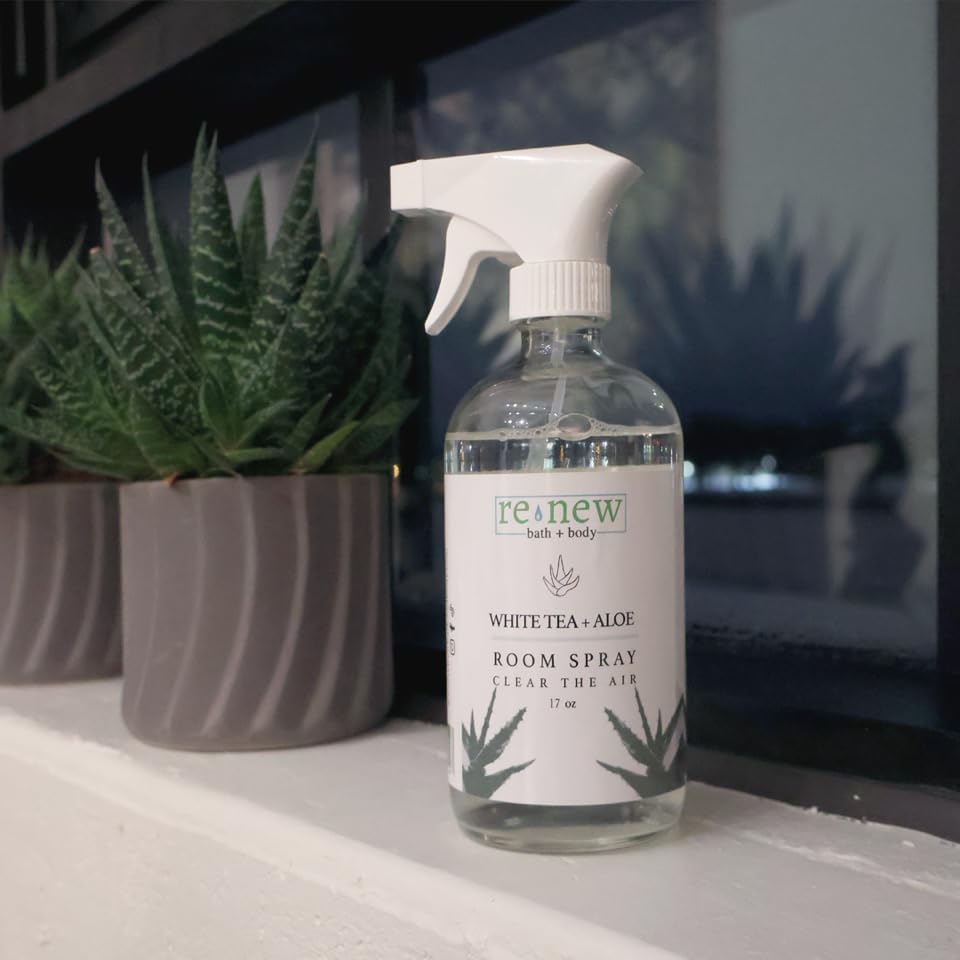 Renew Bath Body Room Spray 16 Fl Oz Glass Bottle