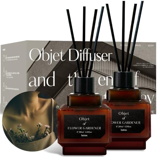 HETRAS Flower Gardener Reed Diffuser Set