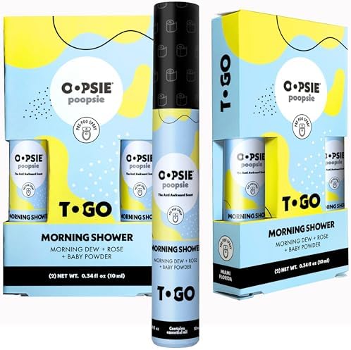 Pre Poo Toilet Spray - 2-Pack Travel Size Freshener