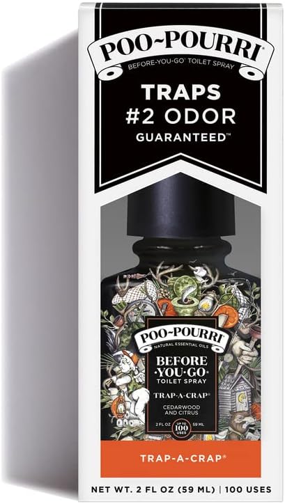Poo-Pourri Cedarwood and Citrus Odor Eliminator 2 oz Liquid