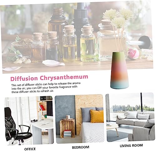 100Pcs Chrysanthemum Diffuser Flowers for Aromatherapy Essential Oil Refill