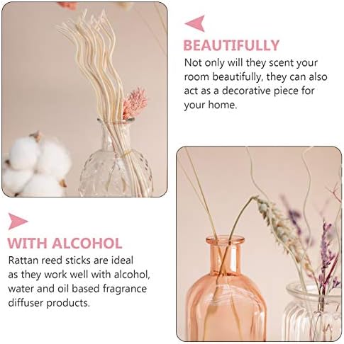 Healifty 40pcs Scent Diffuser Sticks for Home Bathroom Office