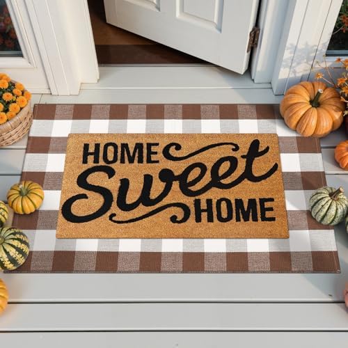 Collive 3x5 Buffalo Plaid Checkered Outdoor Rug