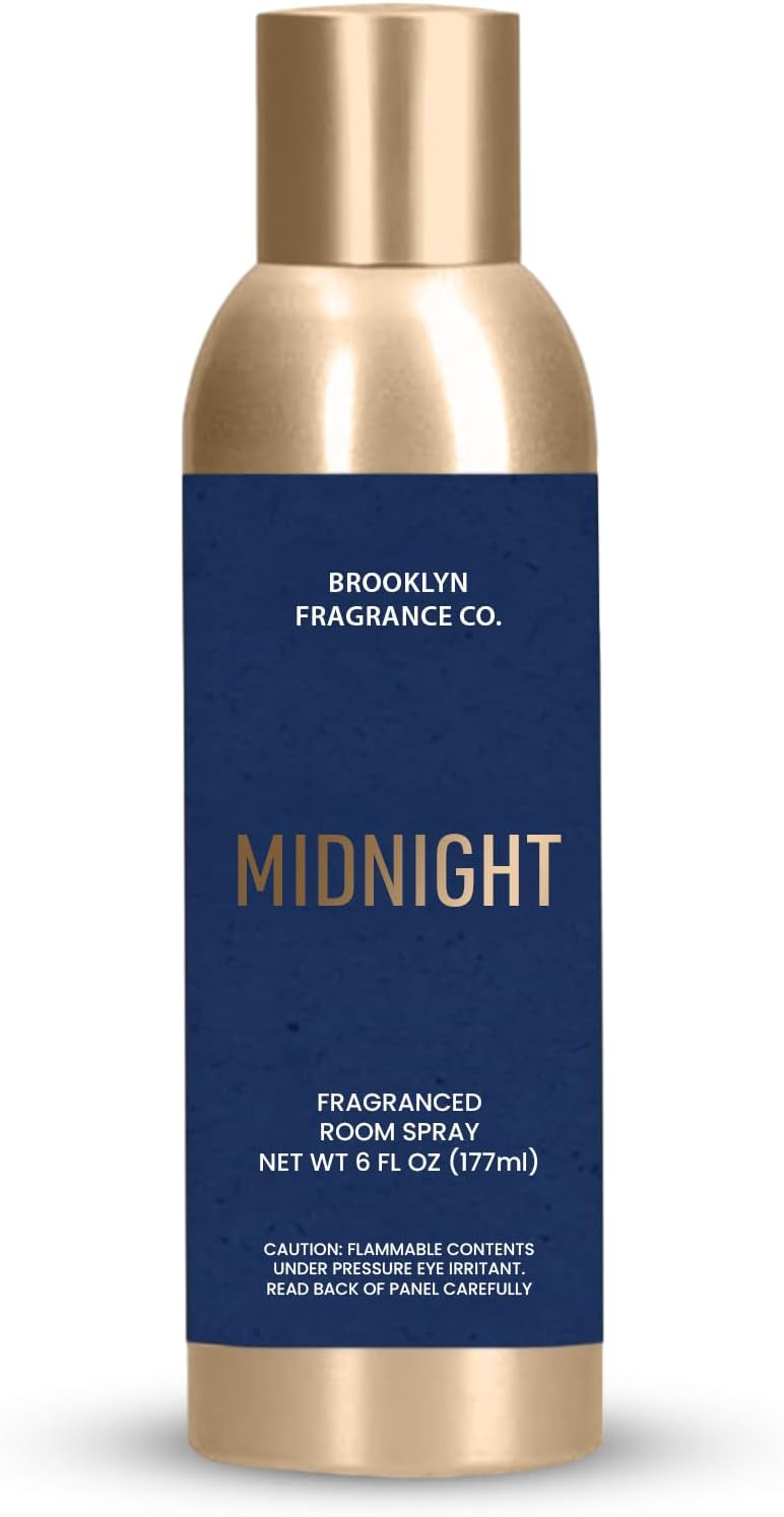 Brooklyn Fragrance Co Midnight Room Spray - 6 Fl Oz Premium Home Air Freshener