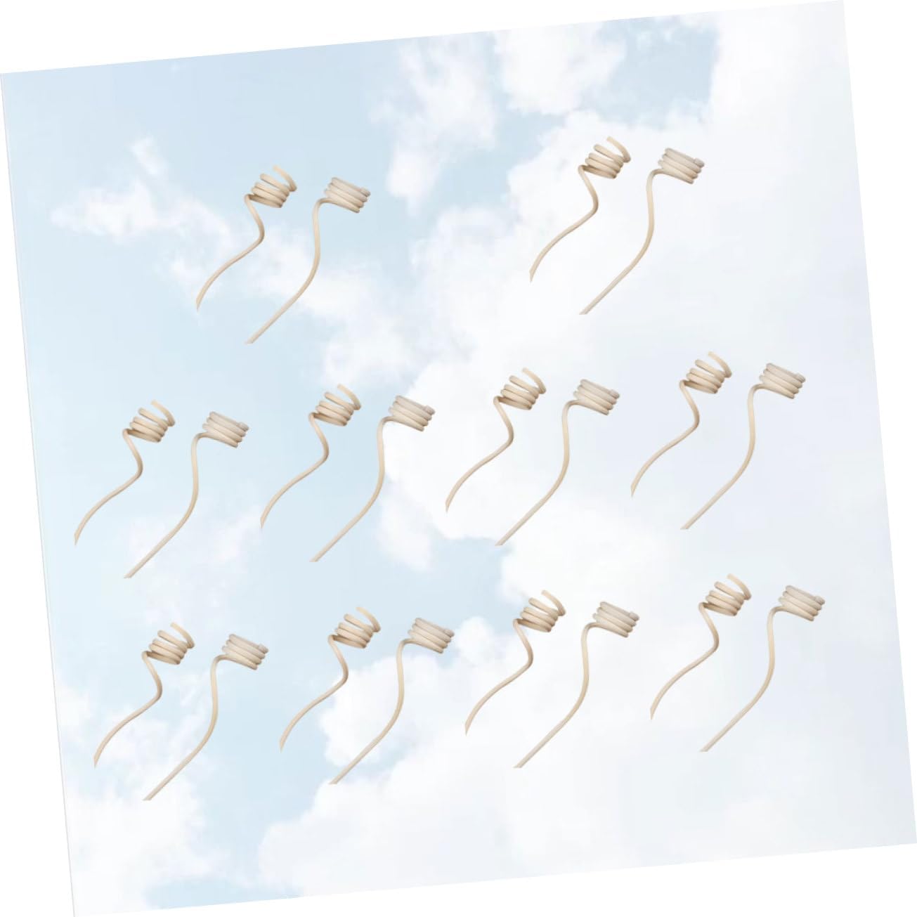 EXCEART 40pcs Natural Rattan Diffuser Sticks for Home Fragrance