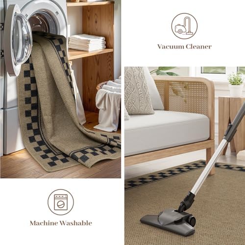 Tiveney 3x5 Machine Washable Front Door Mat