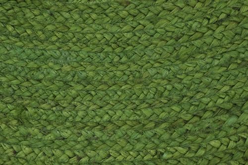 CASAVANI Decorative Kilim Octagon Area Rug Green