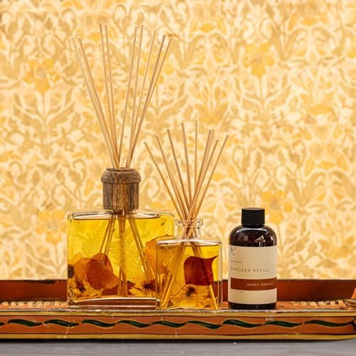 Rosy Rings Botanical Reed Diffuser Honey Tobacco
