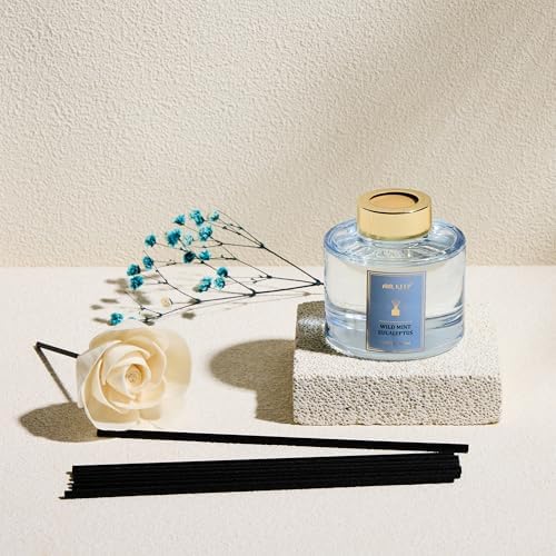 Airkeep Wild Mint Eucalyptus Reed Diffuser Set