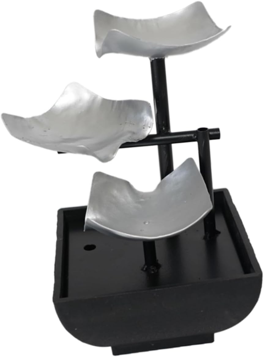PRETYZOOM Tabletop Water Fountain Desk Decor Office Ornament