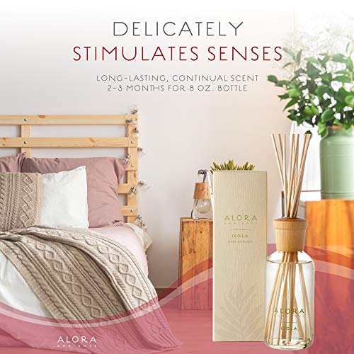 Alora Ambiance Isola 8 oz Reed Diffuser Set