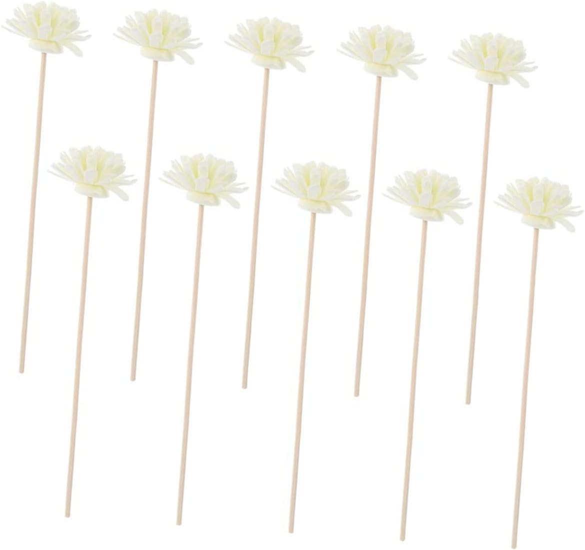 10 Pcs Diffuser Sticks Natural Rattan Set with Accessories