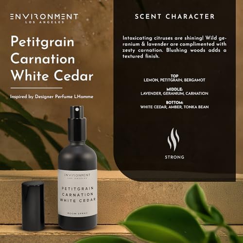 Stone Candles Environment Inspired by LHomme Room Spray 100ml