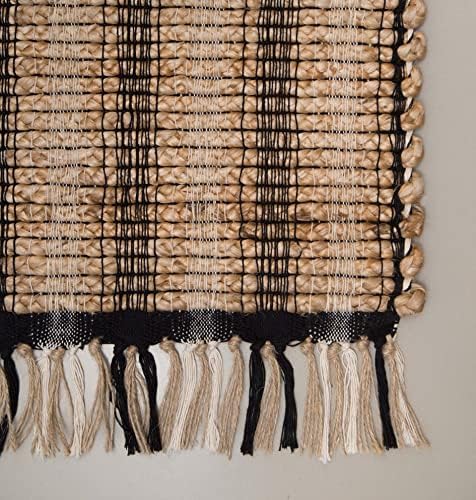 Eco Crave Natural Jute Braided 2x3 ft Entryway Rug