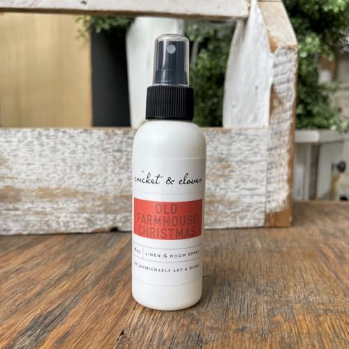 Old Farmhouse Christmas Room Spray 4 Ounce Bottle