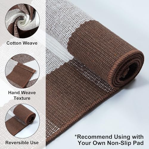 Collive 3x5 Buffalo Plaid Checkered Outdoor Rug