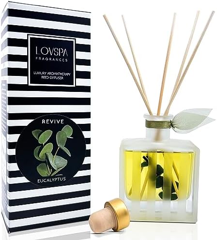 LOVSPA Revive Eucalyptus Reed Diffuser Set