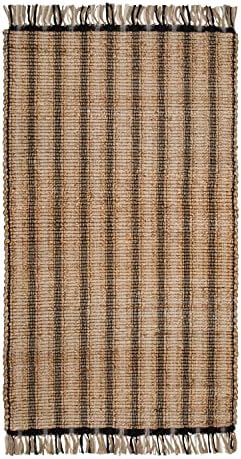 Eco Crave Natural Jute Braided 2x3 ft Entryway Rug