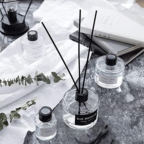 Set of 2 Glass Diffuser Bottles with 50ML Capacity