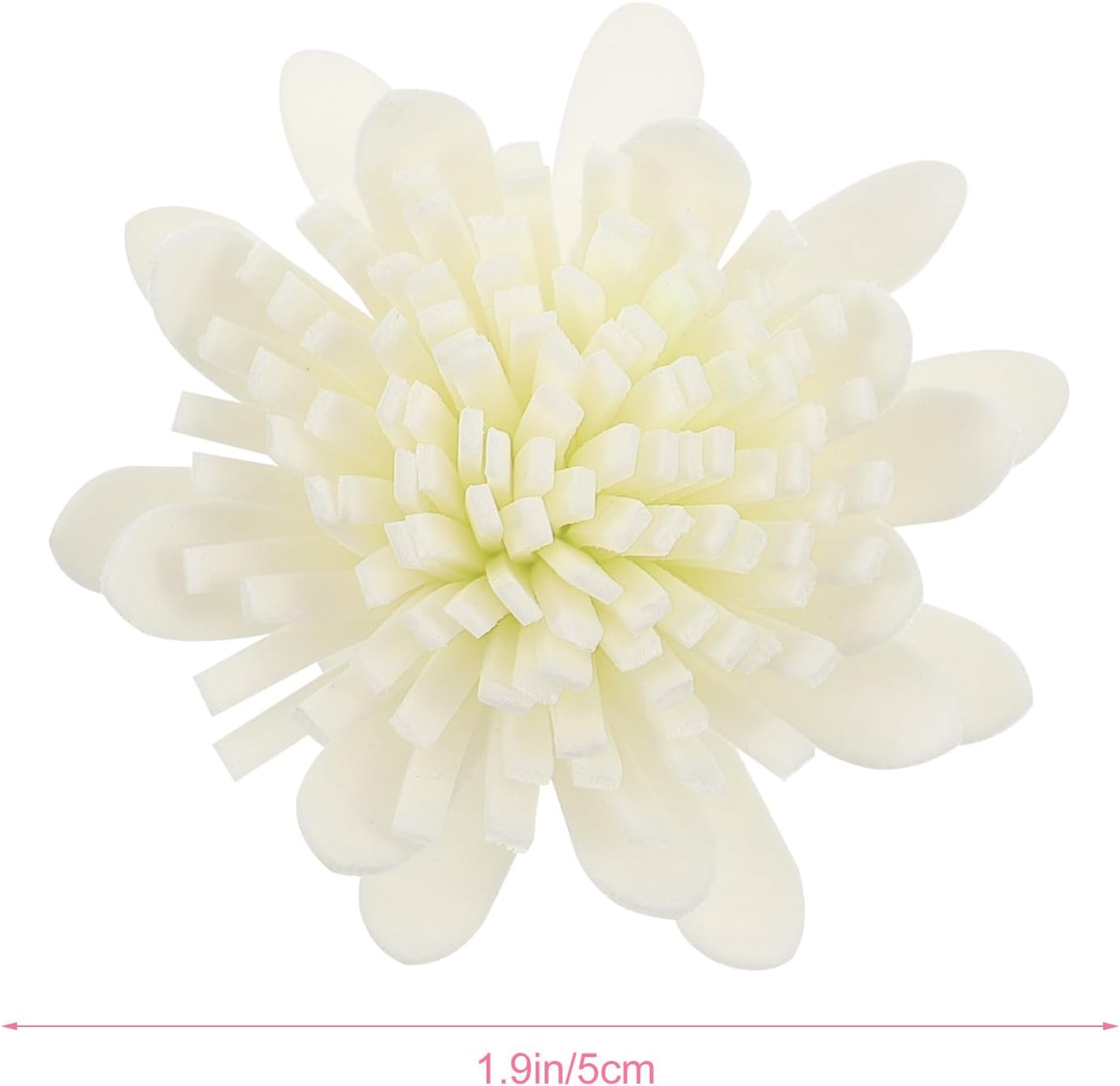 100pcs White Reed Diffuser Flowers Set