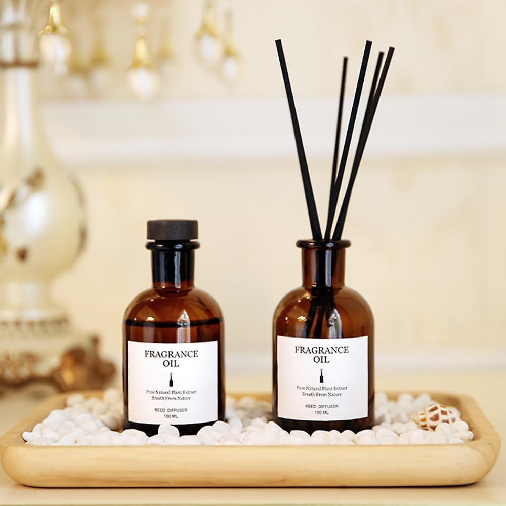 Muufuser Premium Reed Diffuser 100ml Natural Essential Oil Fragrance