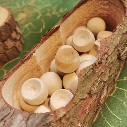 6 Pack Small Wooden Essential Oil Diffuser for Home and Office