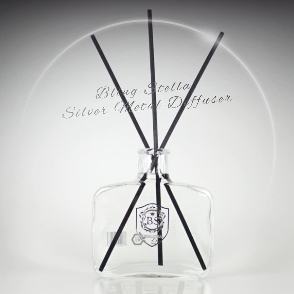 Silver Metal Diffuser 67oz Essential Oil Diffuser Set for Home Office Bedroom