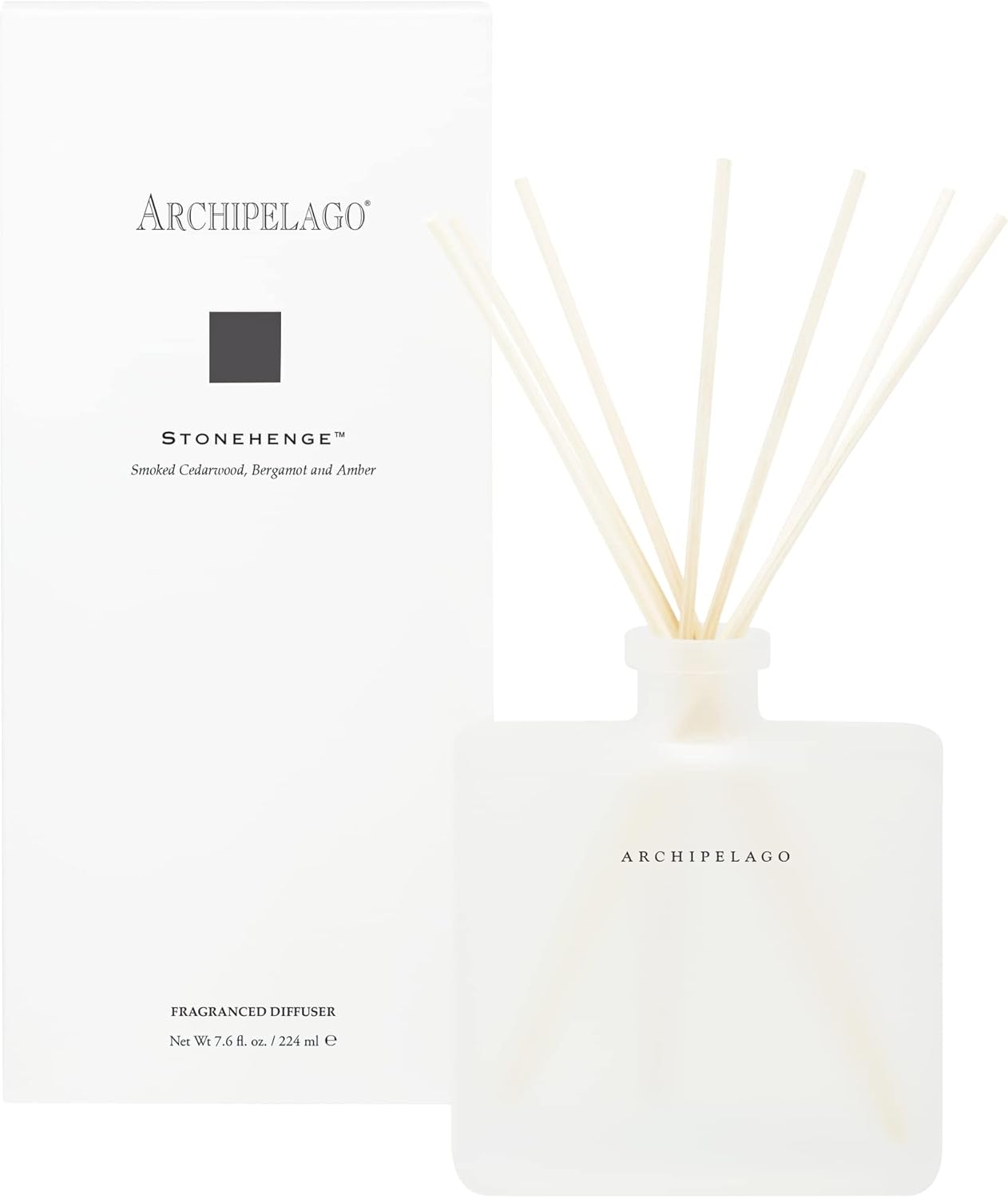 Archipelago Botanicals Stonehenge Reed Diffuser Set