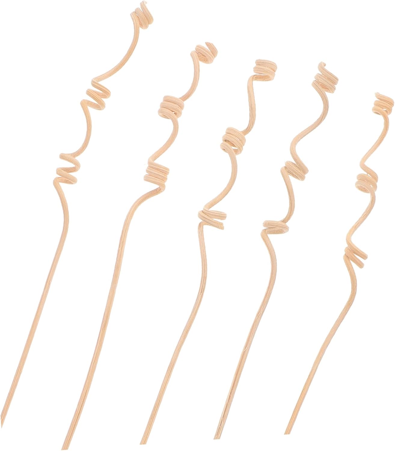 ABOOFAN 20pcs Multi-Spiral Rattan Diffuser Sticks for Essential Oils
