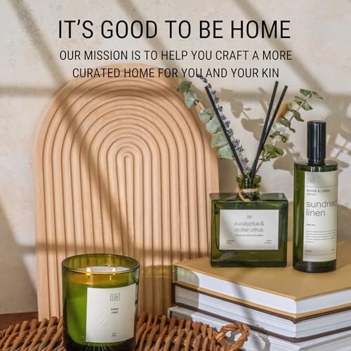 Craft Kin Reed Diffuser Set with Dried Flowers and Room Spray