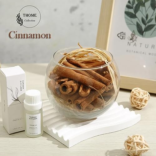 Smart Straw Cinnamon Reed Diffuser Set with LED Light