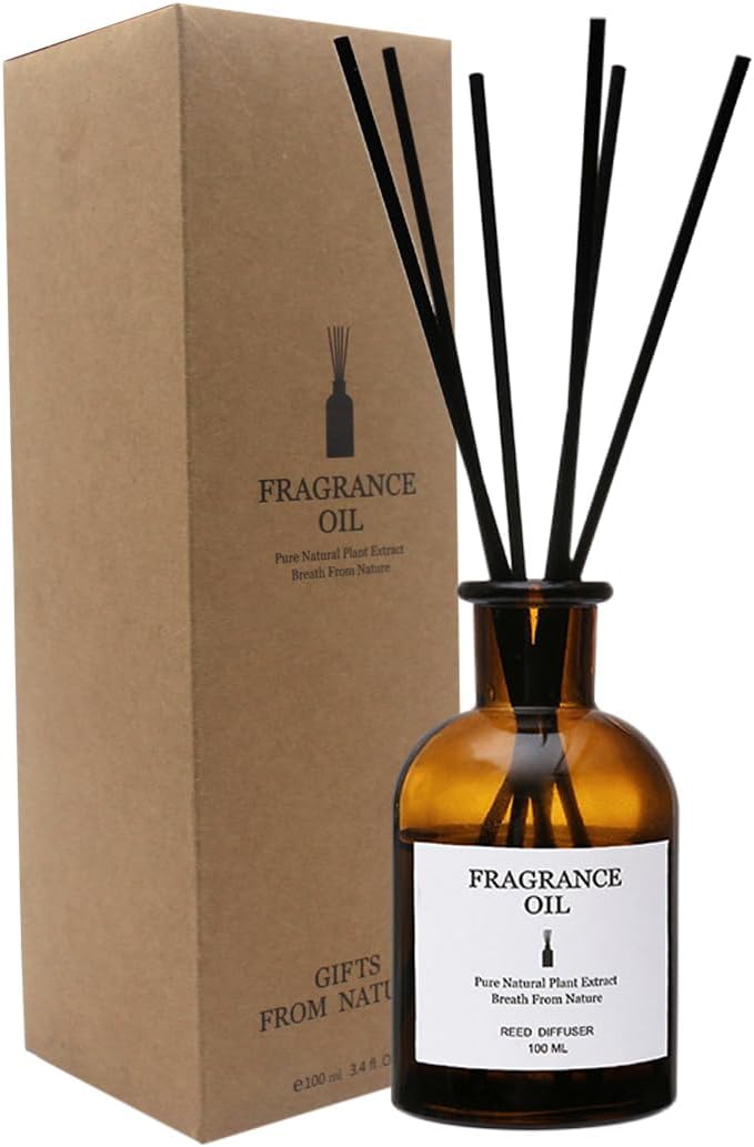 Muufuser Premium Reed Diffuser 100ml Natural Essential Oil Fragrance