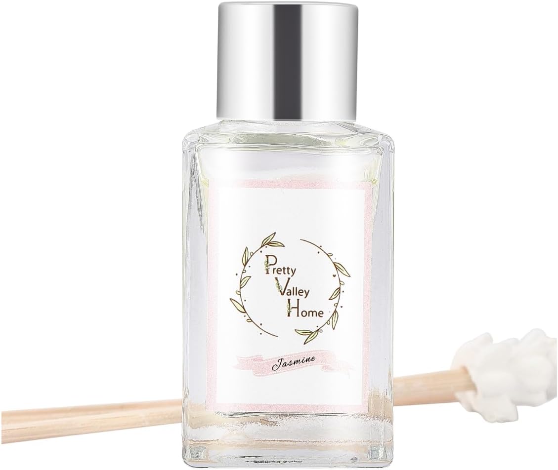 Pretty Valley Home Mini Gypsum Flower Reed Diffuser Set Lavender