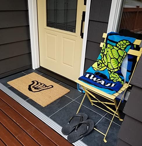 Shaka Welcome Mat 18x30 Inches Durable Door Mat