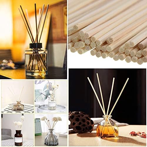 100PCS Natural Reed Diffuser Sticks for Home Fragrance