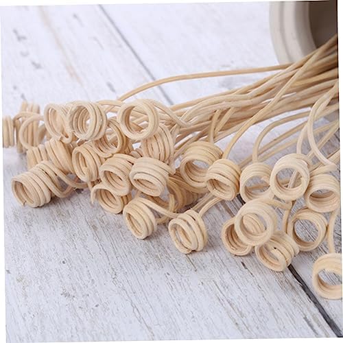 EXCEART 40pcs Natural Rattan Diffuser Sticks for Home Fragrance