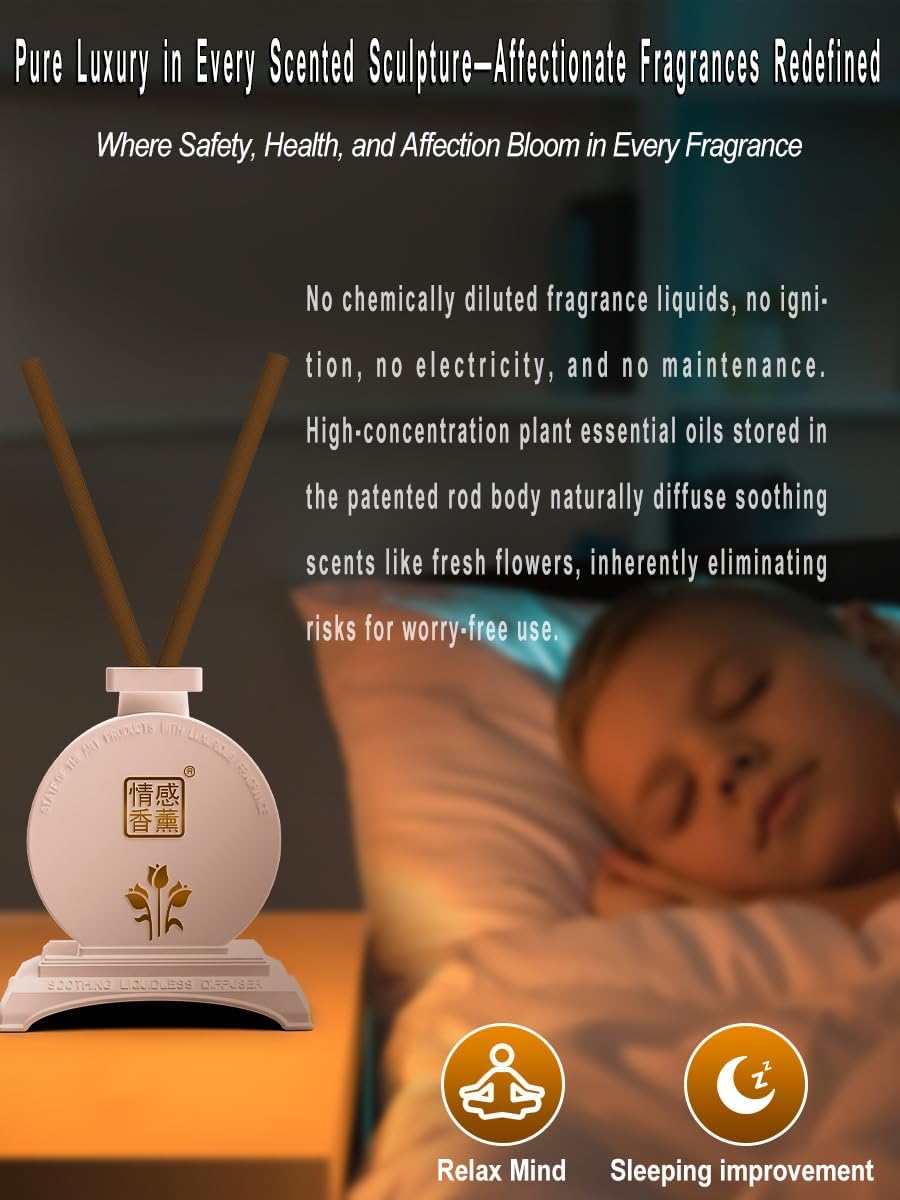 Premium Quality Safe Healthy Office Home Reed Diffuser Set