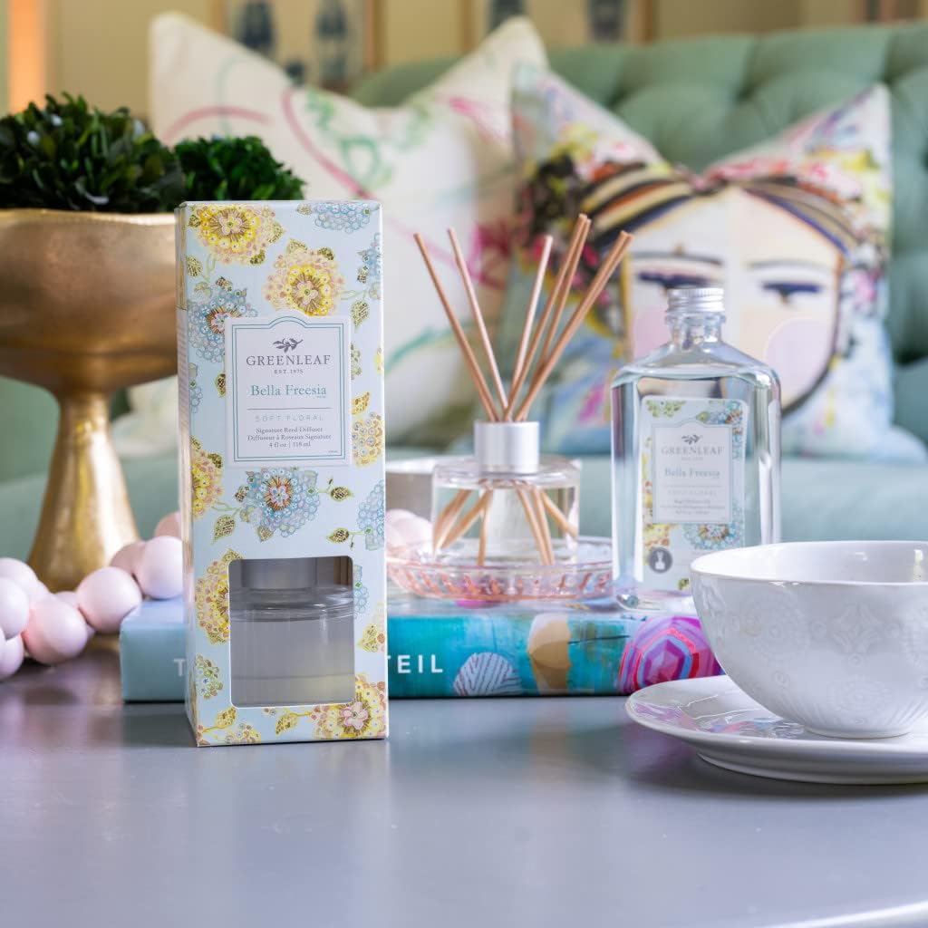 Greenleaf Bella Freesia Reed Diffuser Set