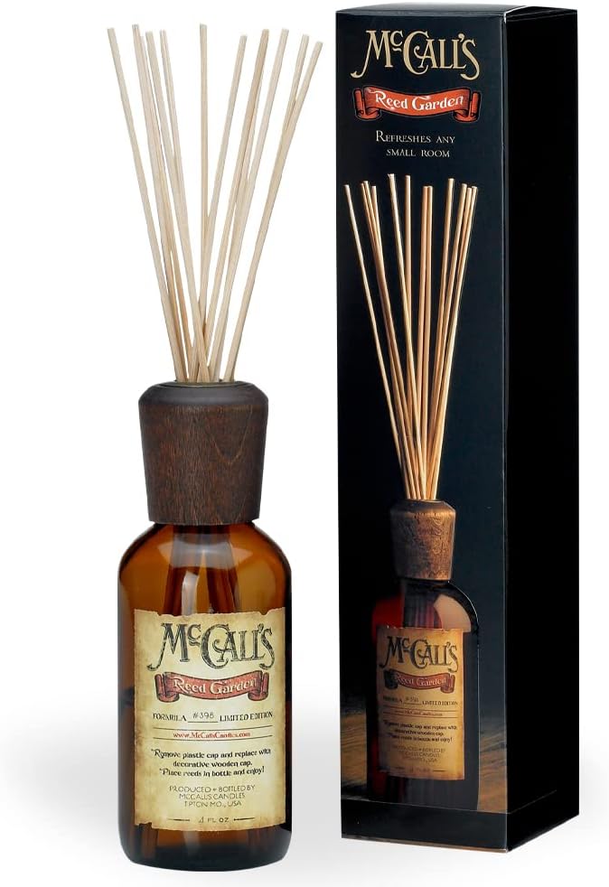 McCalls Candles Banana Nut Bread Reed Diffuser Set