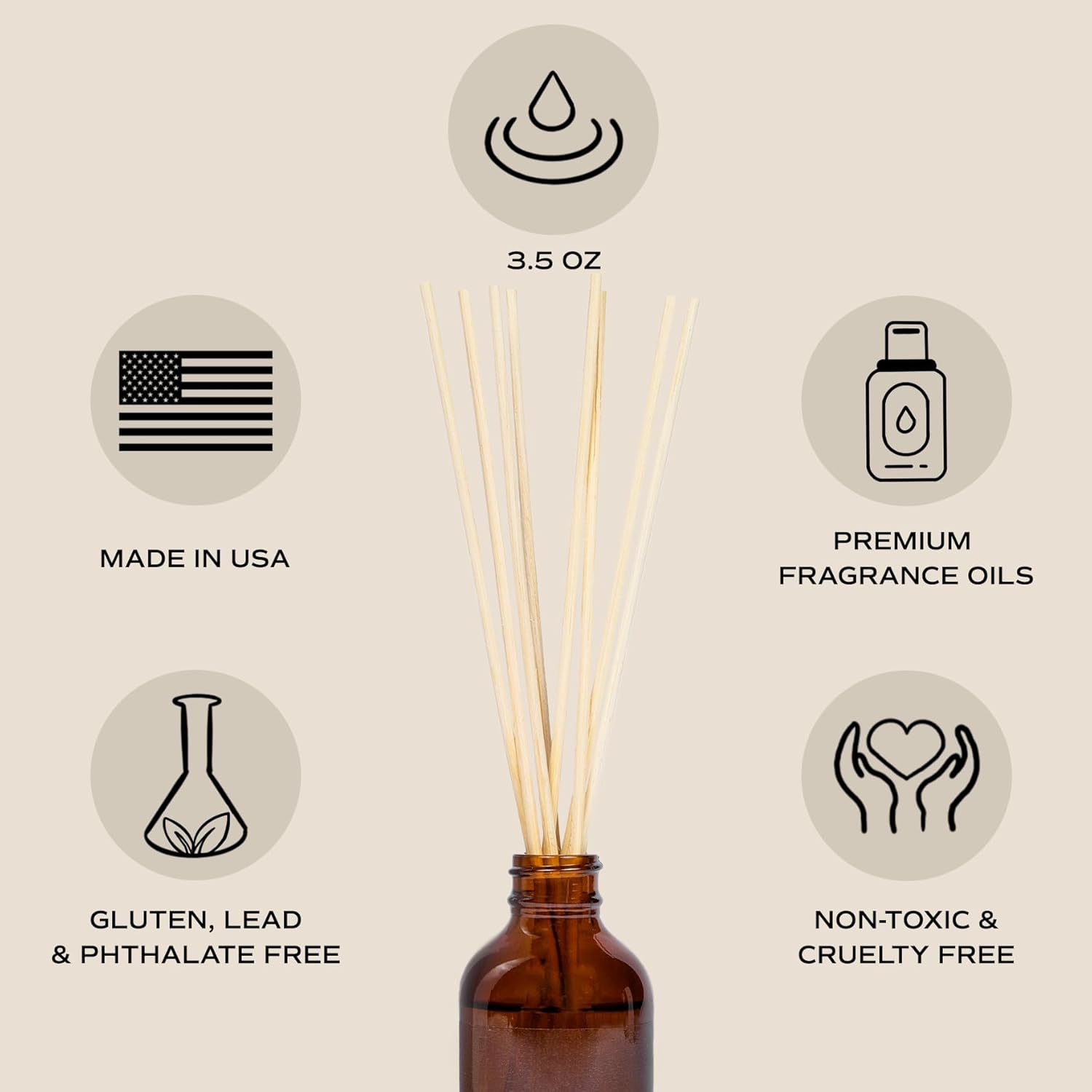 Sweet Water Decor Fresh Apple Blossom Reed Diffuser Set