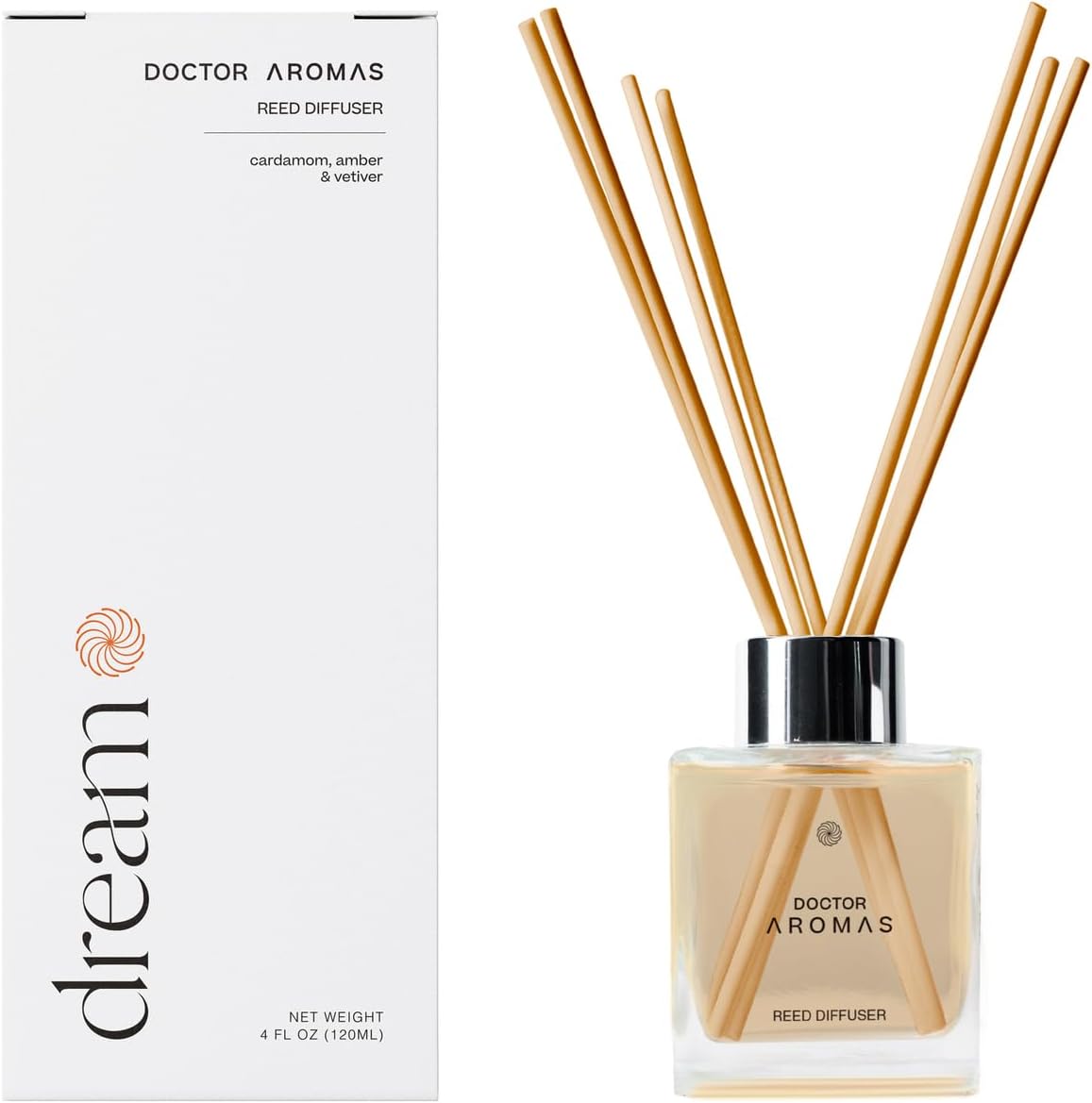 Doctor Aromas Natural Reed Diffuser Set Dream Scent