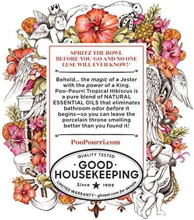 Poo-Pourri Tropical Hibiscus Room Spray 5 Pack