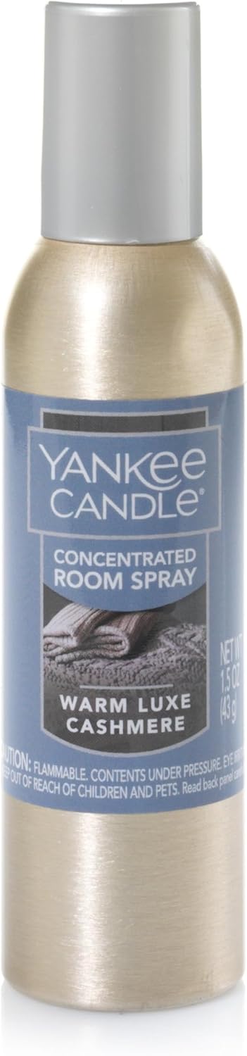 Yankee Candle Concentrated Room Spray Warm Luxe Cashmere 15 Oz Pack of 3