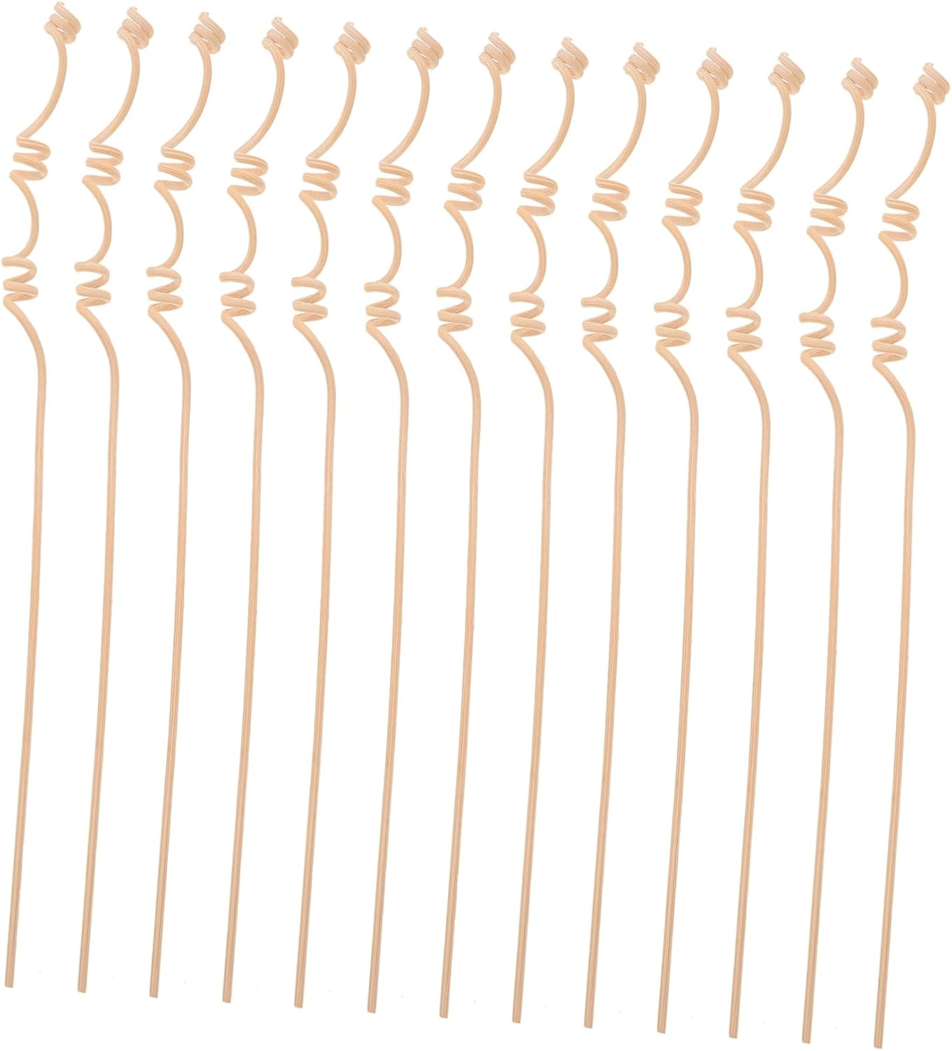 ABOOFAN 20pcs Multi-Spiral Rattan Diffuser Sticks for Essential Oils
