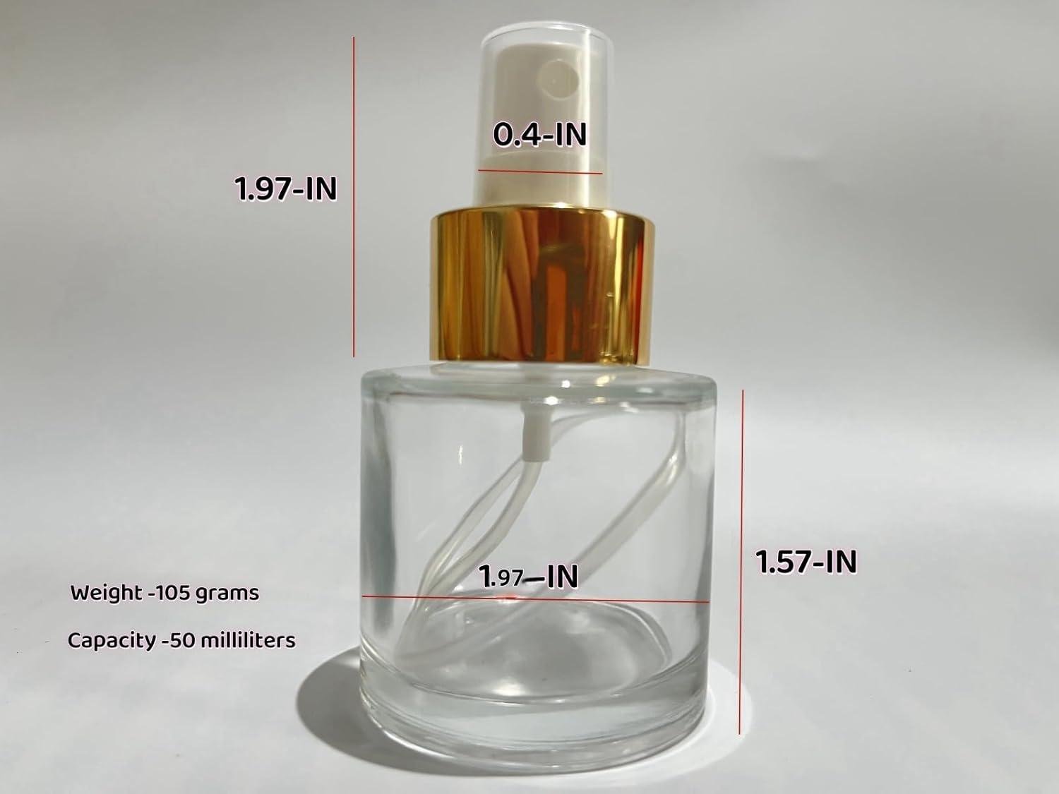 5 Pcs Reed Diffuser Bottle 50ml for Home Use